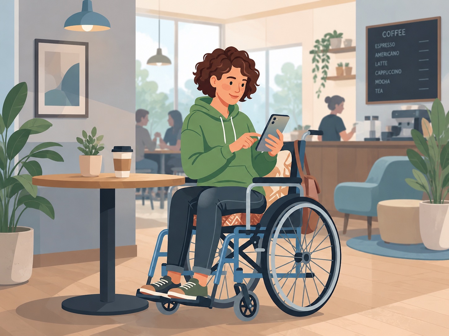An everyday-life scene illustrating the context NeuroSugi is built for